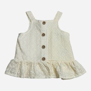 Jessica Simpson Ruffle Tank Top Size 24 Months